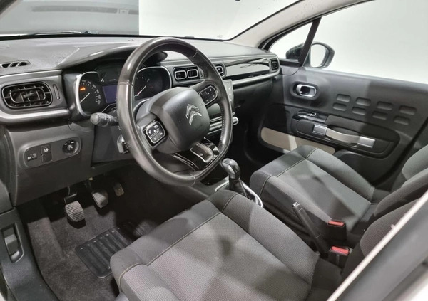 Citroen C3 cena 22700 przebieg: 109000, rok produkcji 2017 z Racibórz małe 232